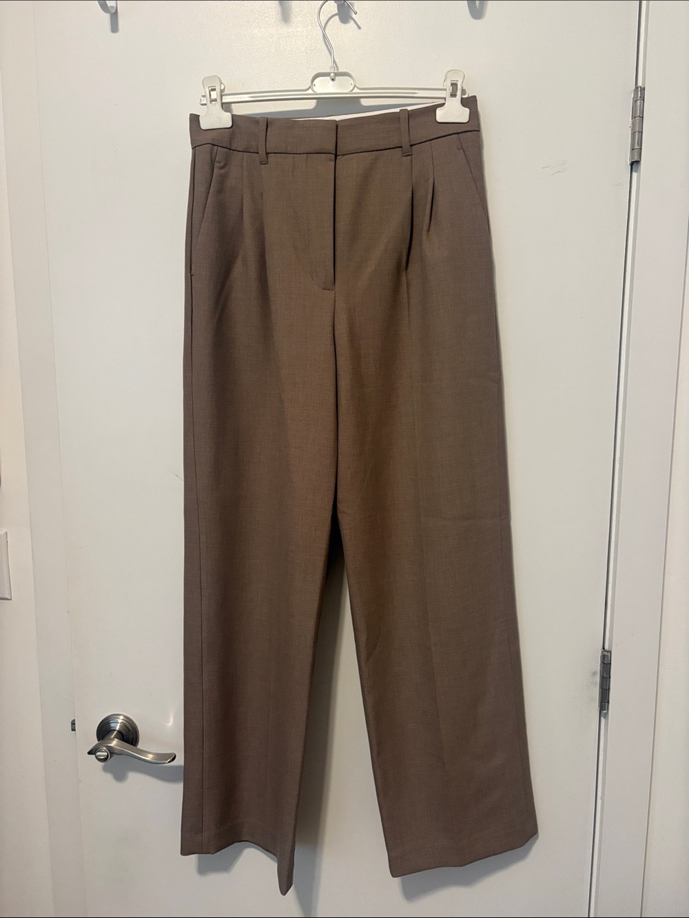 Aritzia Taupe Brown Effortless Pant™ - Eversential™ (SHORT length)